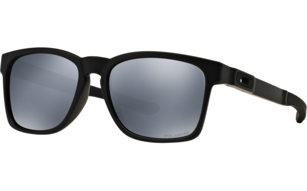 Oakley Catalyst Sunglasses - Matte Black with Black Iridium Polarized Lens