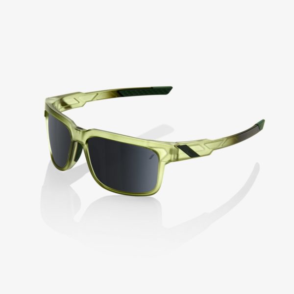 100% Type S Sunglasses - Mt Olive with Black Mirrored Lens