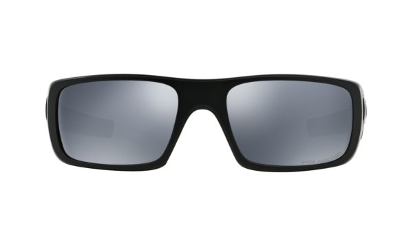 Oakley Crankshaft Men's Sunglasses - Matte Blk w/ Blk Iridium Polarized Lens - Image 3