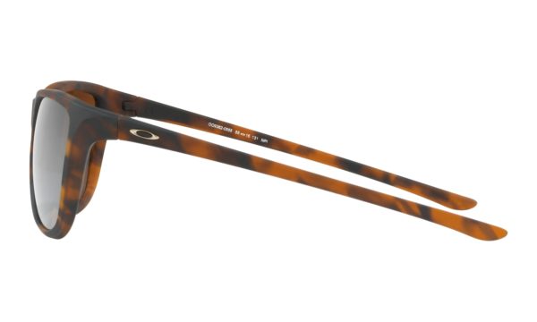 Oakley Reverie Sunglasses - Matte Brown Tortoise with Tungsten Iridium Polarized Lens - Image 3