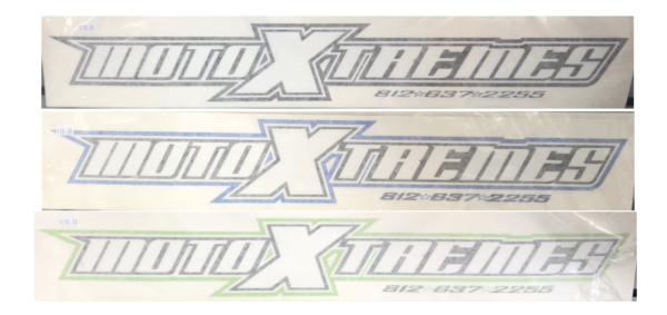 Motoxtremes OG Logo Window/Trailer Decal