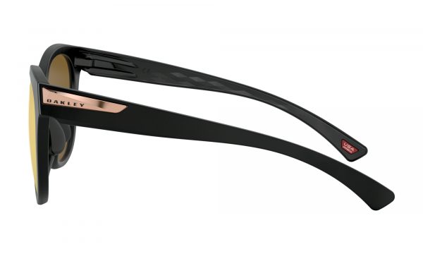Oakley Low Key Womens Sunglasses - Matt Black w/ Prizm Rose Gold Polar - Image 2