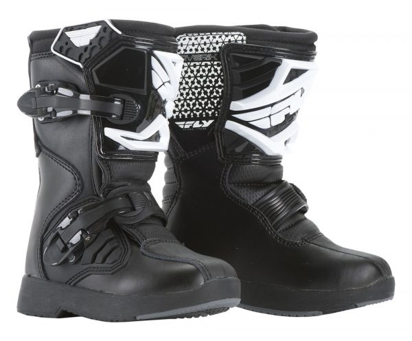 Fly Racing Maverik Mini Youth MX Boots - Black