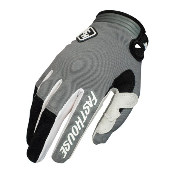 Fasthouse Speed Style Ridgeline MX Gloves - Grey/Black