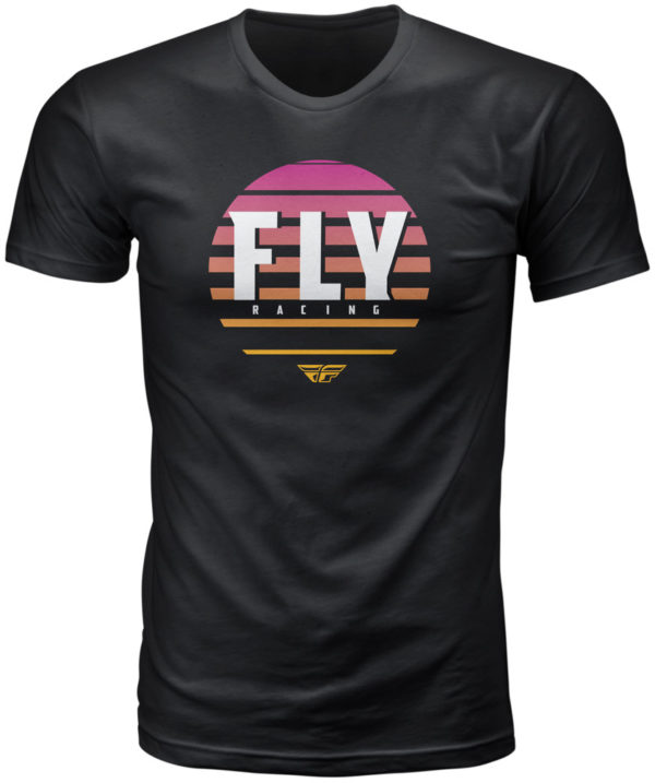 Fly Racing Circle Tee - Black