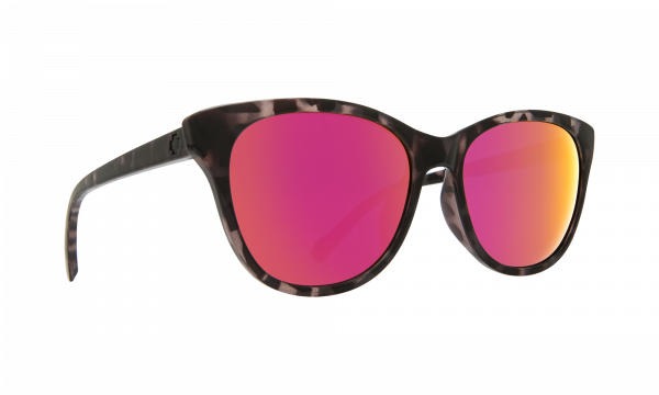 SPY Spritzer Sunglasses - Gray w/ Pink Spectra Lens 673515332810