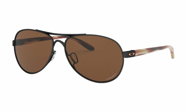 Oakley Tie Breaker Womens Sunglasses - Polished Blk - OO4108-1856