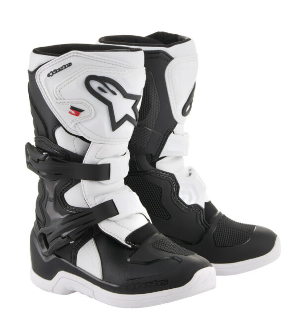 Alpinestars Tech 3s Kids MX Boots - Blk/White