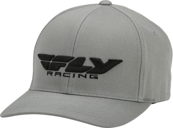 Fly Racing Podium Flexfit Hat - Grey