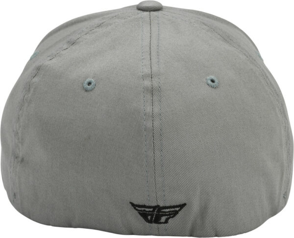 Fly Racing Podium Flexfit Hat - Grey - Image 2