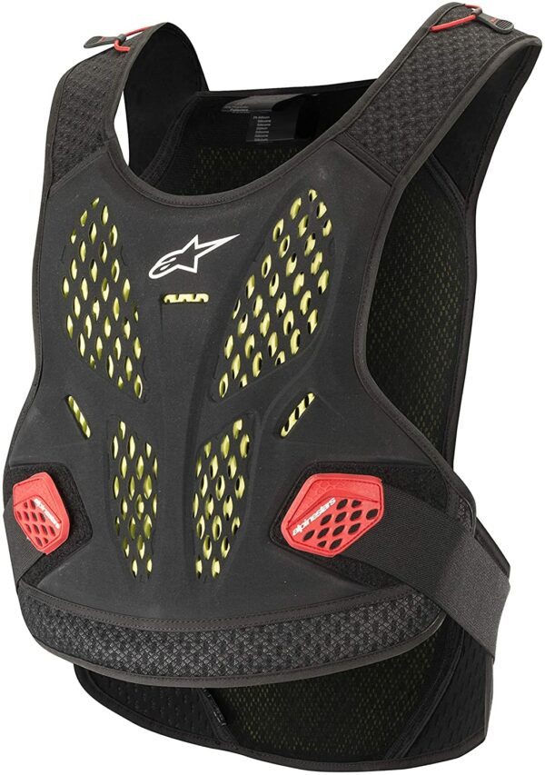 Alpinestars Sequence Chest Protector, Adult - Blk/Red - 6701819-143