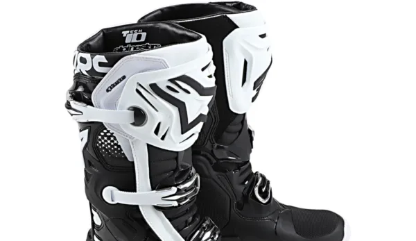 Alpinestars Tech 10 MX Boots - Blk/White - Motoxtremes