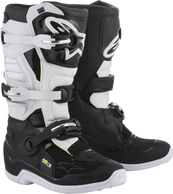 Alpinestars Stella Tech 3 Womens Motocross Boots - Blk/Wh
