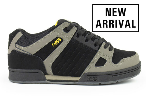 DVS Mens Celsius, Black Brindle Yellow DVF0000233