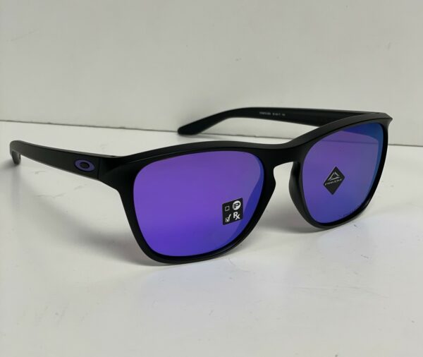 Oakley Manorburn Sunglasses - Matte Blk with Prizm Violet Lens OO9479-0356
