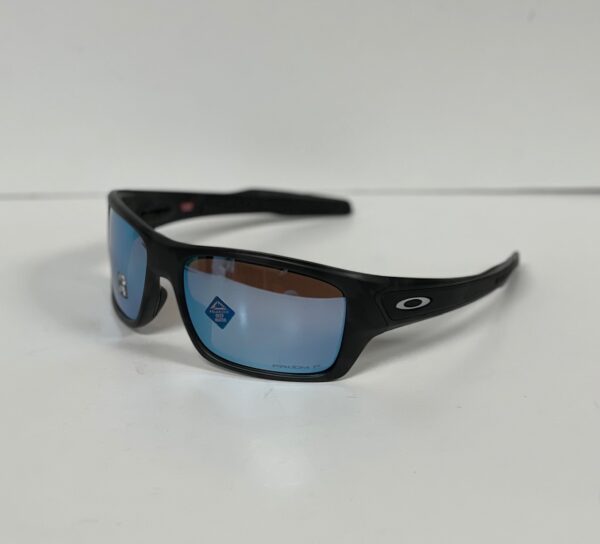 Oakley Turbine Sunglasses - Matte Blk Camo w/ Prizm Deep Water Polar Lens OO9263-6463