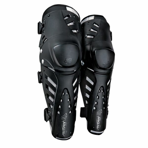 Fox Racing Titan Pro Adult Knee/Shin Guard - Blk - 04266-001-OS
