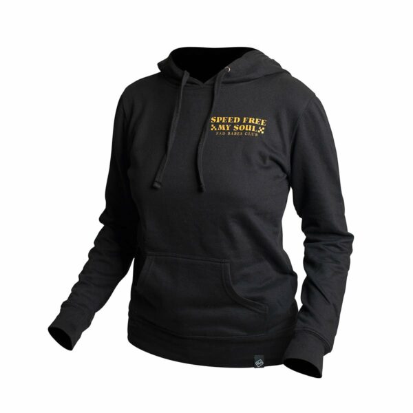 Fasthouse Dove Girls Hooded Pullover - Blk - Image 2