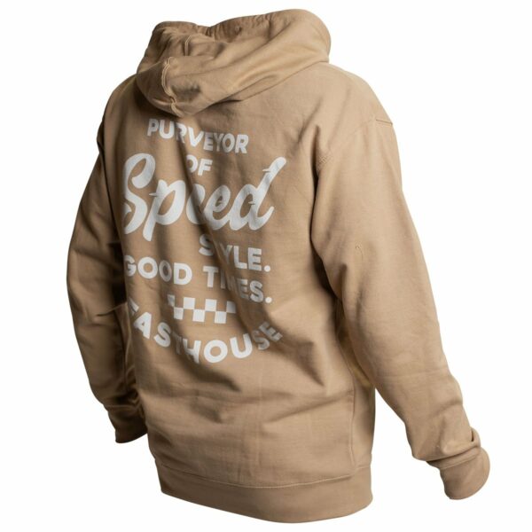 Fasthouse Enfield Hooded Pullover - Stone Heather - Image 2