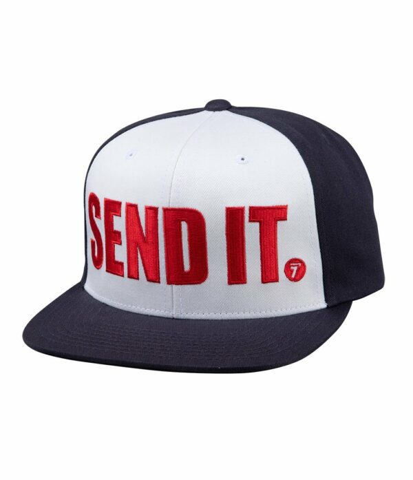 Seven MX Youth Send It Snapback Hat