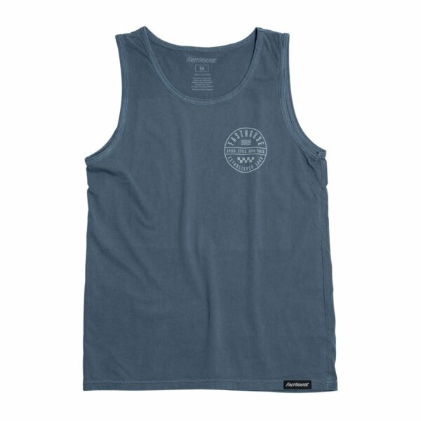 Fasthouse Mens Statement Tank - Blue Jean