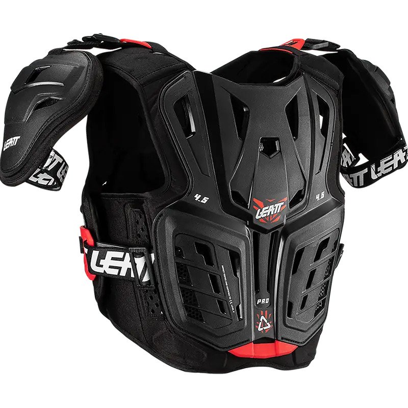 Leatt Chest Protector 4.5 Junior (Black/Red)