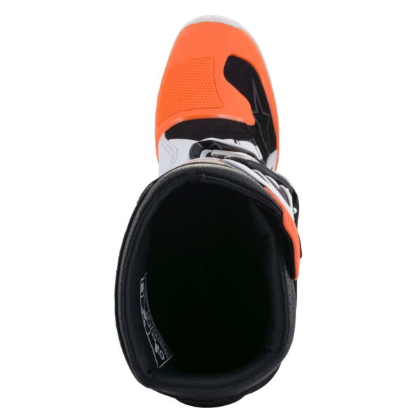 Alpinestars Tech 7S Youth MX Boots - Dark Gray/Red Florescent/Yellow - Image 3