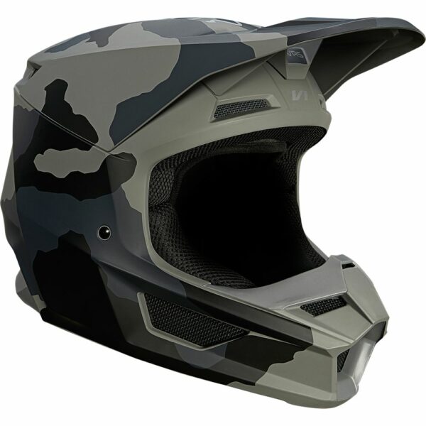 Fox Racing Youth V1 Trev Helmet - Blk Camo