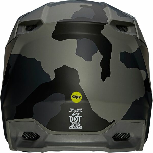 Fox Racing Youth V1 Trev Helmet - Blk Camo - Image 2