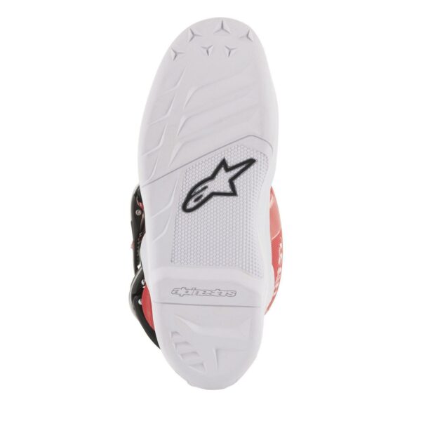 Alpinestars Tech 7S Youth MX Boots - Dark Gray/Red Florescent/Yellow - Image 4