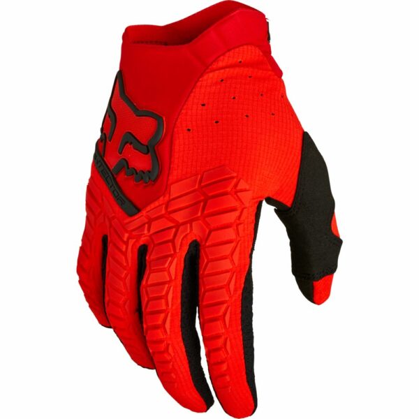 Fox Racing Pawtector Adult Gloves - FLO RED 21737-110