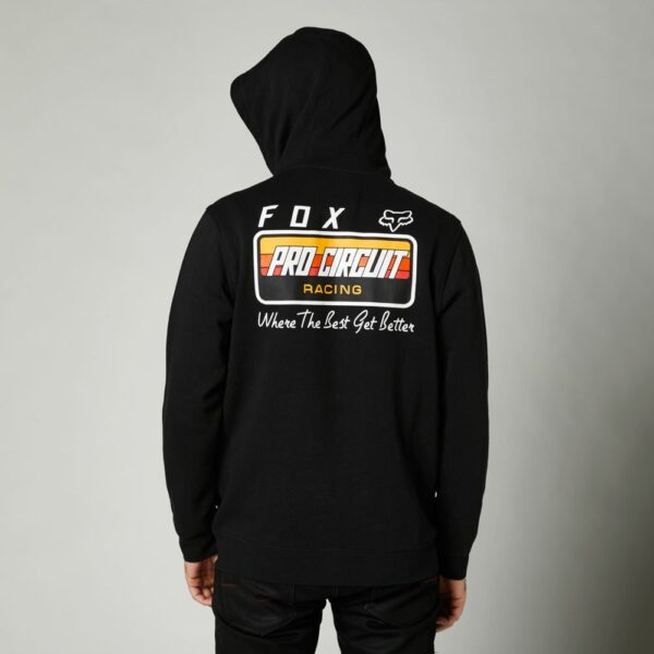 Fox Racing Pro Circuit Zip Fleece - Blk - Image 2