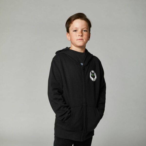 Fox Racing Youth Nobyl Zip Hoody - Blk