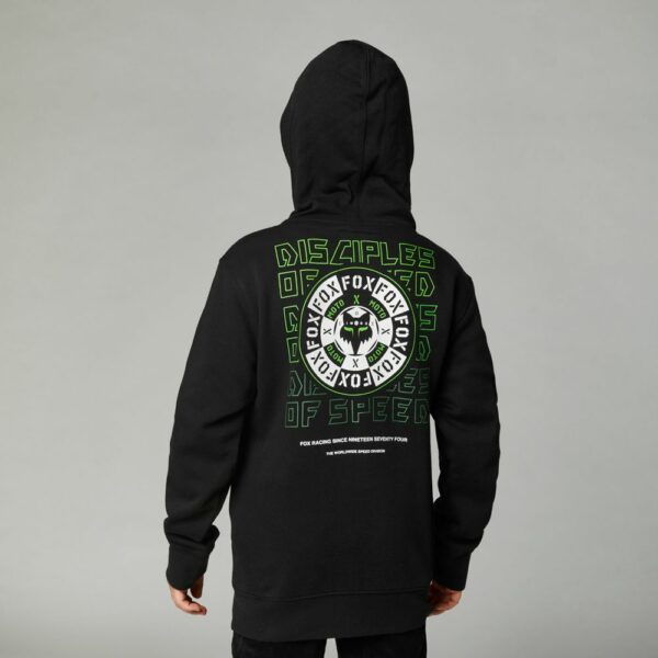 Fox Racing Youth Nobyl Zip Hoody - Blk - Image 2