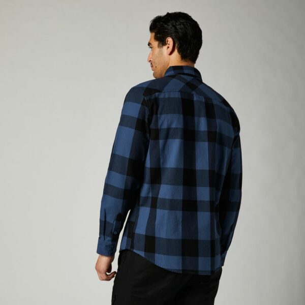 FOX RACING MENS VOYD 2.0 FLANNEL - DRK INDIGO - Image 2