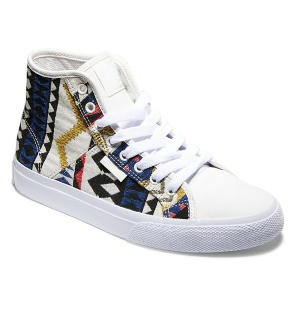 DC Womens Manual HT TXSE Shoes - White/Multi ADJS300275-HMT
