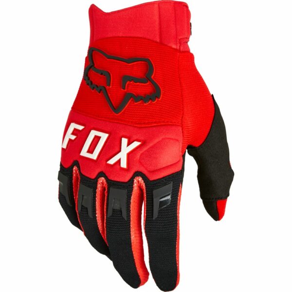 Fox Racing Dirtpaw Gloves, Adult - Flo Red 25796-110