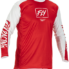 Fly Racing Lite Jersey, Adult - Red/White 375-722