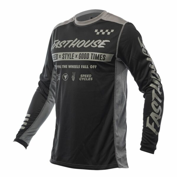 Fasthouse Grindhouse Domingo Jersey, Adult - Blk