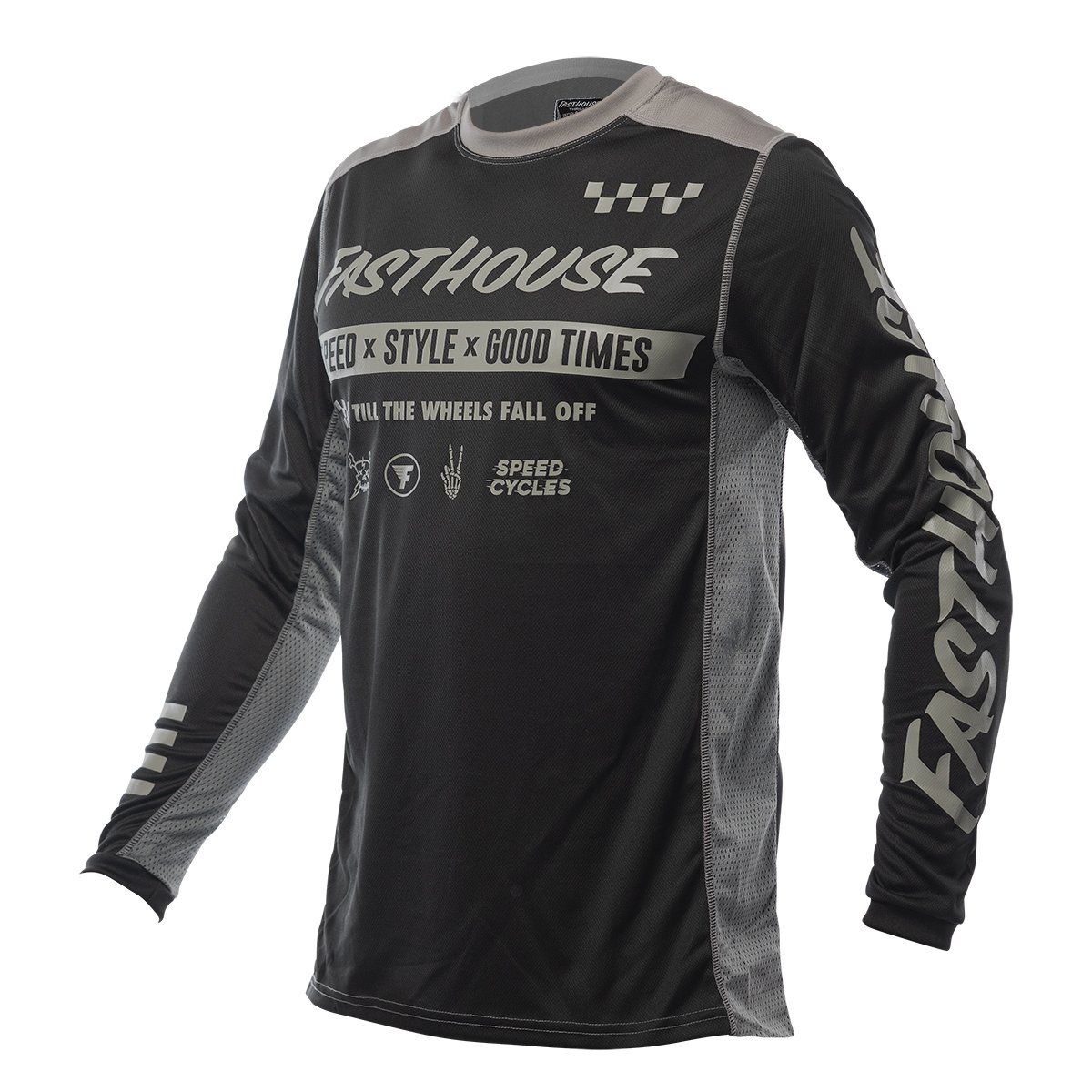 Fasthouse Grindhouse Domingo Jersey, Adult - Blk - Motoxtremes