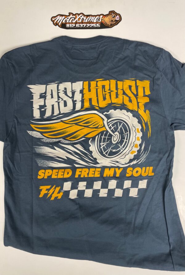 Fasthouse High Roller Tee, Indigo