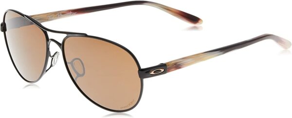 Oakley Tie Breaker Sunglasses - Polished Gold with Prizm Brown Gradient