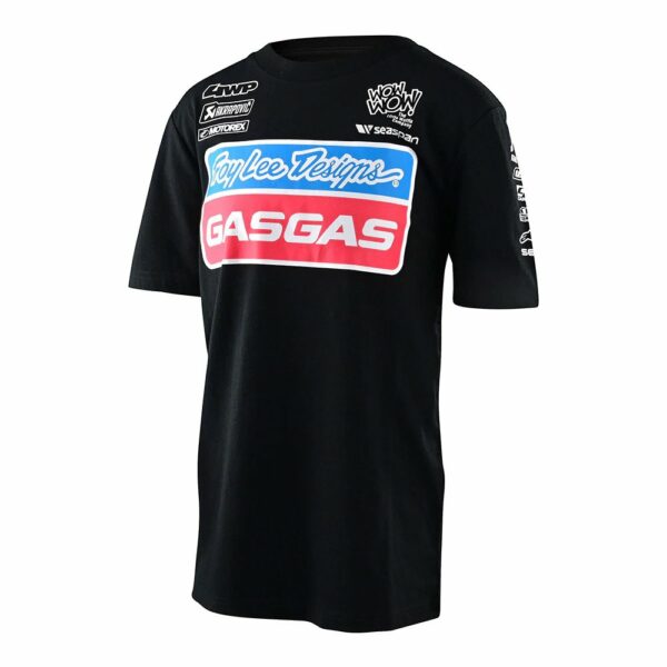 TLD Youth GasGas Team SS Tee - Blk