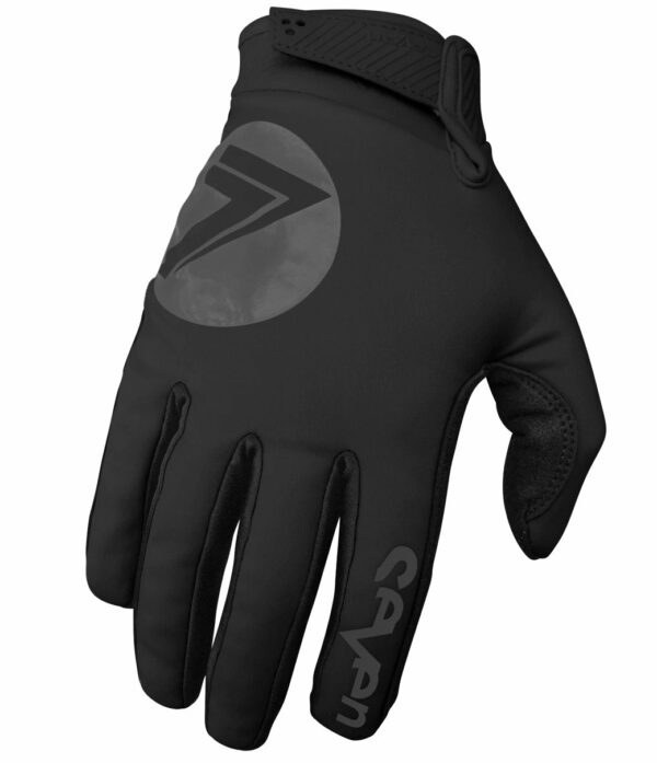 SEVEN MX ZERO COLD WEATHER GLOVE - BLACK/BLACK