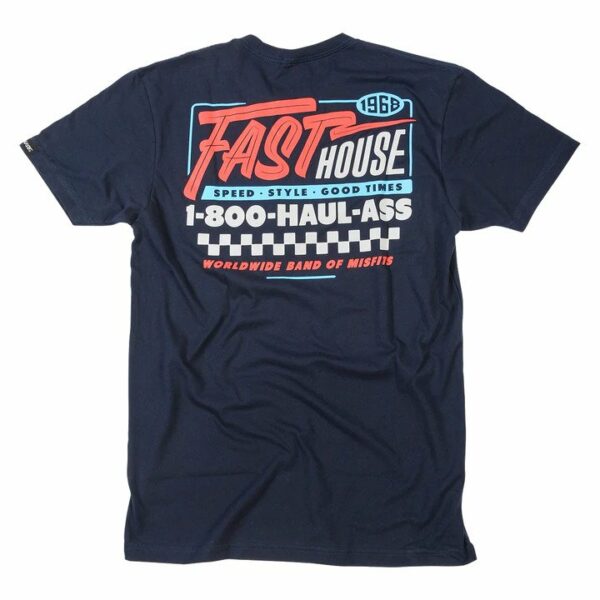 Fasthouse Toll Free Tee - Navy