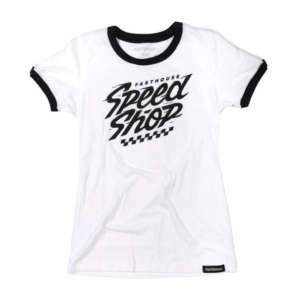 FASTHOUSE Haste Women's Tee - White/Black