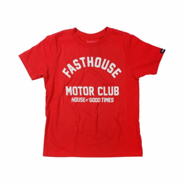 Fasthouse Youth Brigade Tee - Red