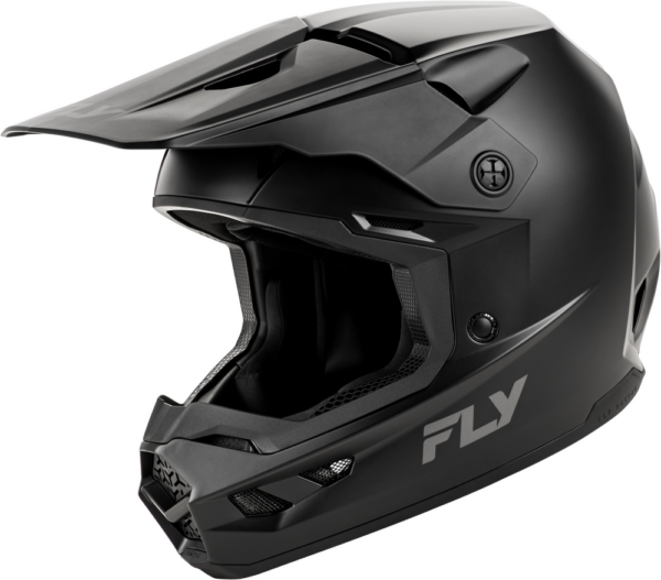 Fly Racing Kinetic Solid Helmet, Matte Black - Image 2