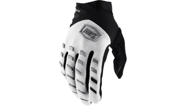 100% Airmatic MX Gloves (White)