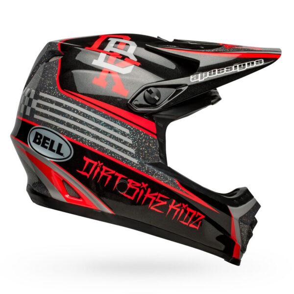 Bell Moto-9 Youth MIPS Helmet - Twitch Replica Blk/Gray